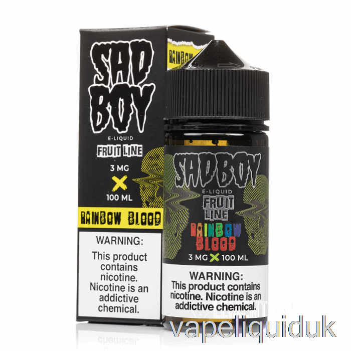 Rainbow Blood - Sadboy - 100mL 0mg Vape Juice